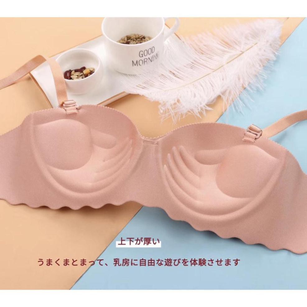 Áo Lót Đúc Su Trơn Đệm Dày Bàn Tay Nâng Ngực Xuất Nhật AL14