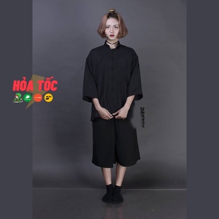Áo Shanghai cổ điển, cổ trang form unisex