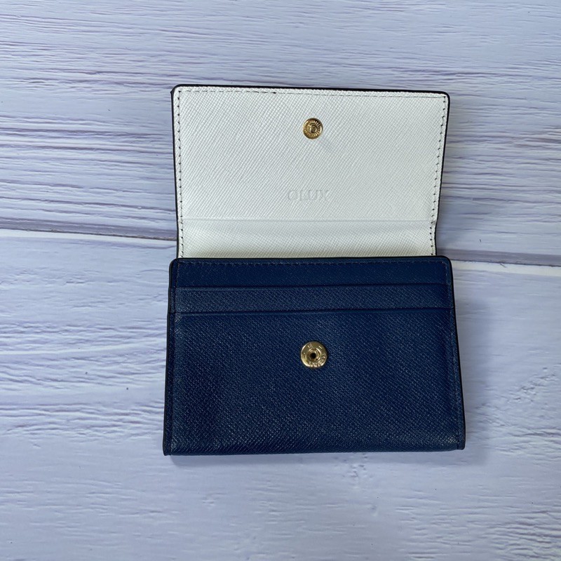 [DA THẬT] Ví nữ mini, ví mini card Holder da safiano - thời trang OLUX - sản phẩm chính hãng