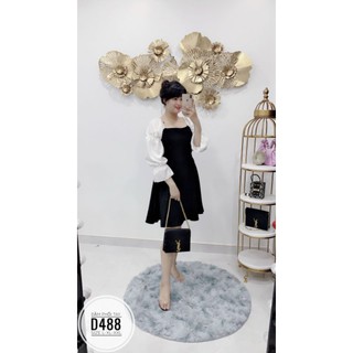 [Ảnh thật] BIGSIZE Đầm phối tay D488