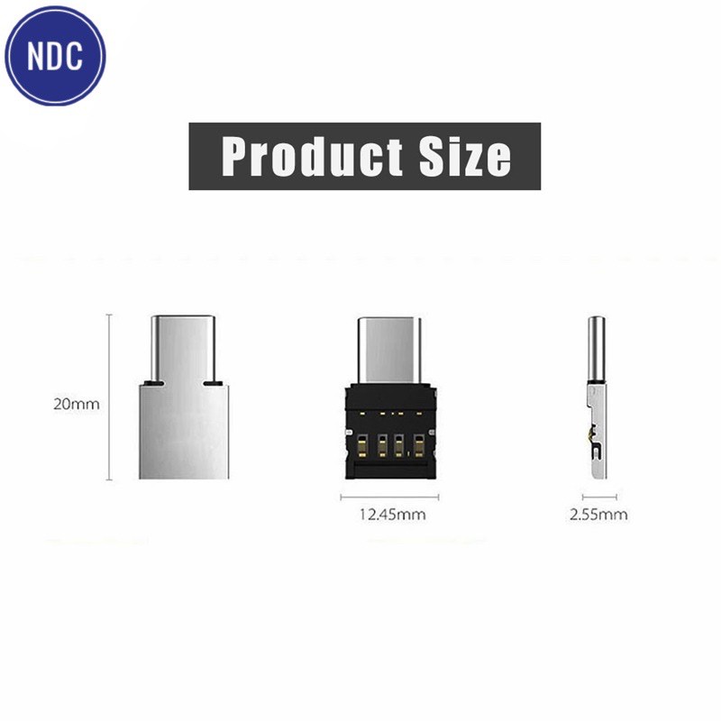 Đầu Chuyển Đổi MicroUSB/Type-C OTG USB3.0 Đa Năng | BigBuy360 - bigbuy360.vn