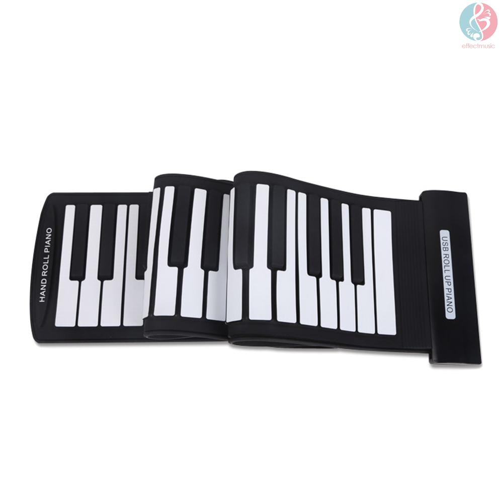 Đàn piano cuộn MIDI USB 61 phím nhỏ gọn