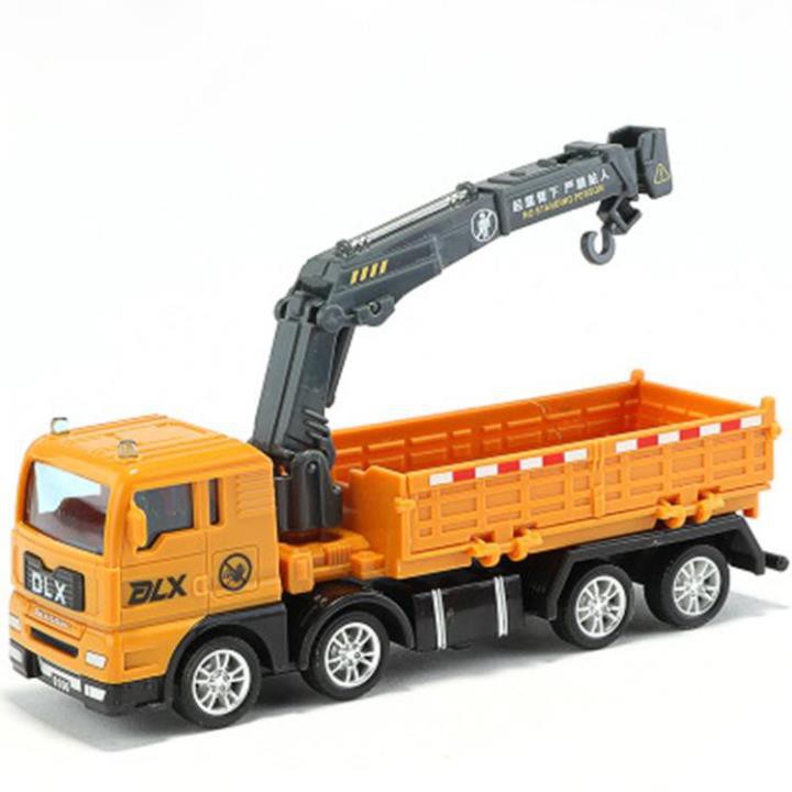 Xe đồ chơi mô hình, xe tải nâng hàng cho bé chất liệu nhựa an toàn, kích thước lớn
