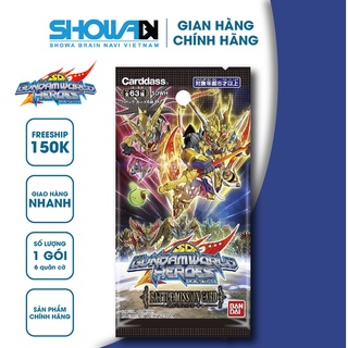 Bộ cờ chiến thuật SD Gundam Gói mở rộng SDWH0 Phiên bản World Heroes