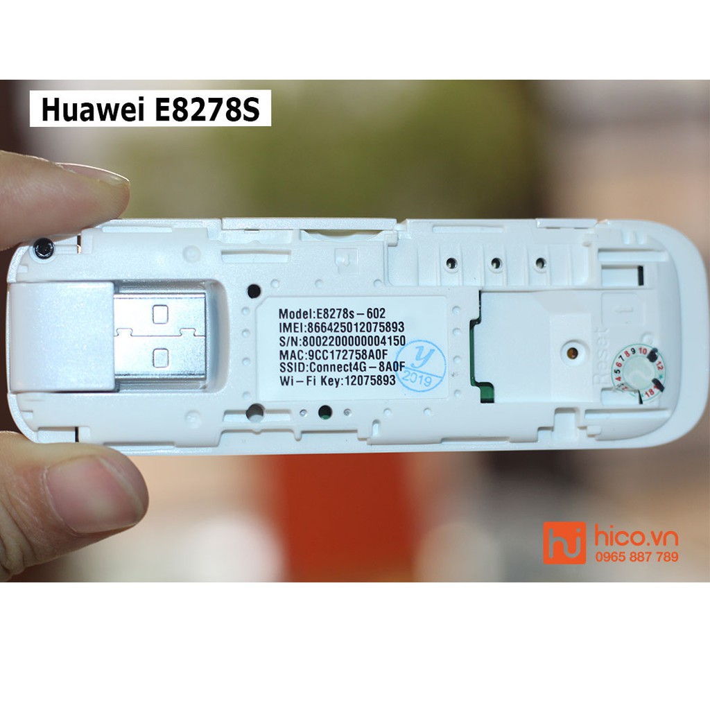  USB Dcom 3G 4G Phát Wifi Huawei E8278 150Mb – Hỗ trợ kết nối 10 thiết bị