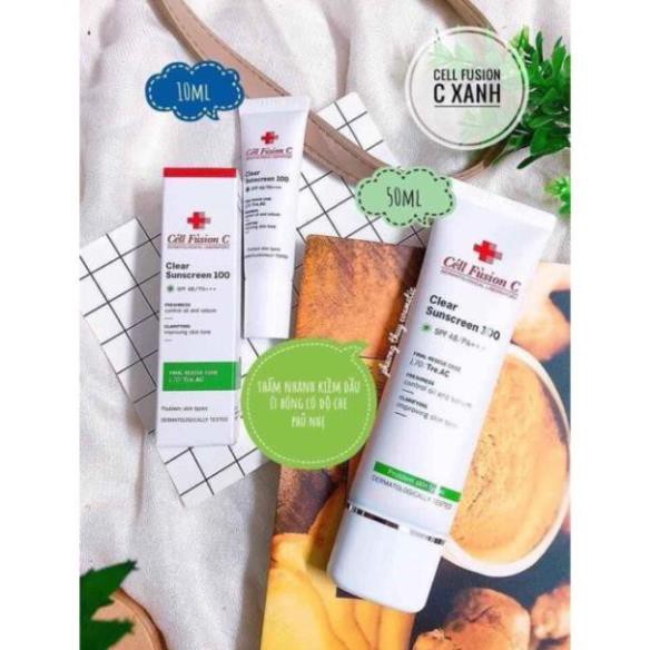 (BẢN NHẬP KHẨU) Kem Chống Nắng Cell Fushion C (Xanh-Đỏ-Hồng) | BigBuy360 - bigbuy360.vn