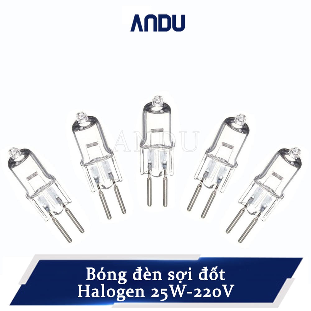 Bóng Đèn Sợi Đốt Halogen 25W-220V Dùng Cho Đèn Xông Tinh Dầu