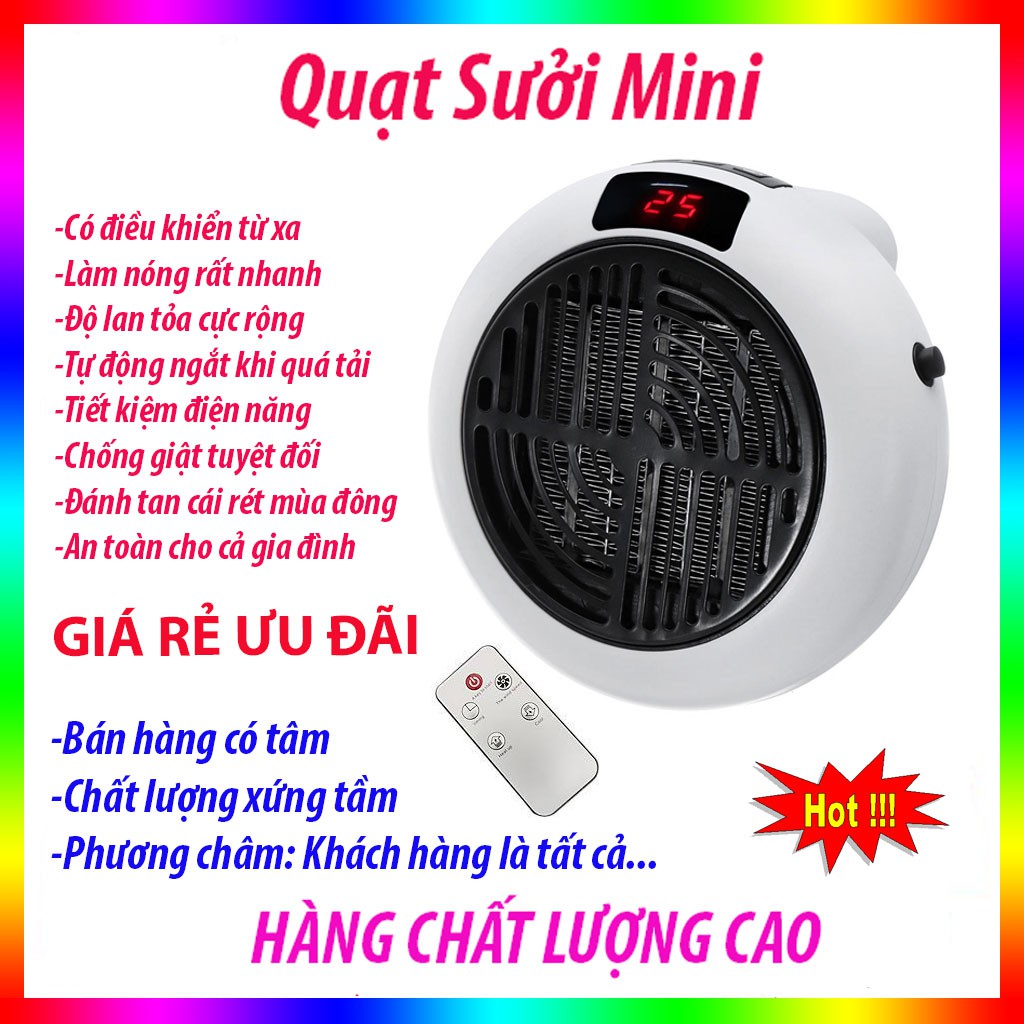 Quạt sưởi, quạt sưởi mini, máy sưởi ấm mùa đông, gíup gia đình bạn ấm cúng trong những ngày giá rét...