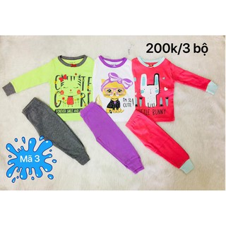 Set 3 bộ đồ dài Carter