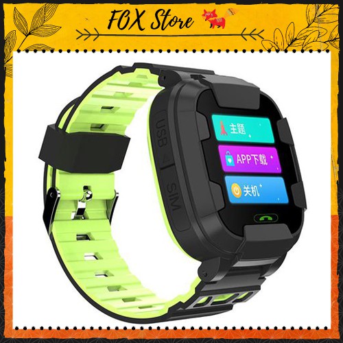Đồng Hồ Thông Minh Trẻ Em Y88 - Đồng Hồ nghe gọi, định vị, chống nước Chính Hãng - Fox Store
