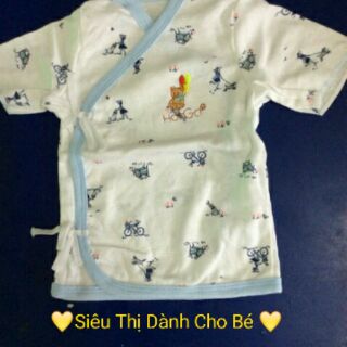 Áo sơ sinh cột dây Hotga cho bé