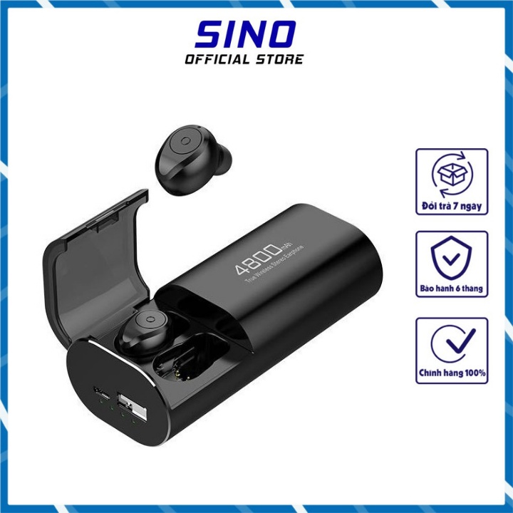 Tai nghe bluetooth gaming s11 không dây kèm sạc dự phòng flashback S11 SINO