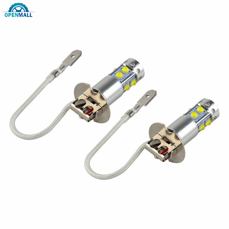 Set 2 Đèn Pha H1 Cob Led 50w Cho Xe Hơi