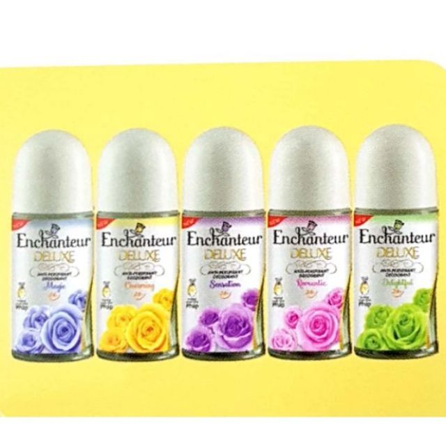 LĂN KHỬ MÙI HƯƠNG NƯỚC HOA ENCHANTEUR 50ML (ĐỦ MÀU)