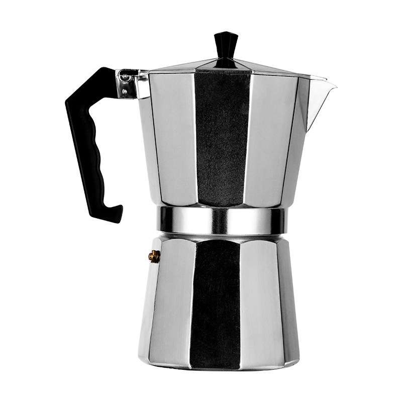 Có thể bán buôn Moka Pot Ý Máy pha cà phê trên mặt bếp bằng nhôm Hợp kim Phong cách châu Âu Đồ dùng bát giác Westvirginia058 Hàng giao ngay
