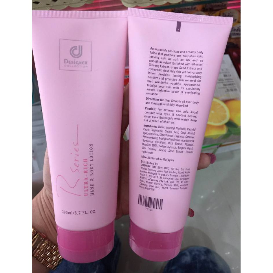 Kem Dưỡng Thể Rseries Hand And Body Lotion 20ml - BoB Shop