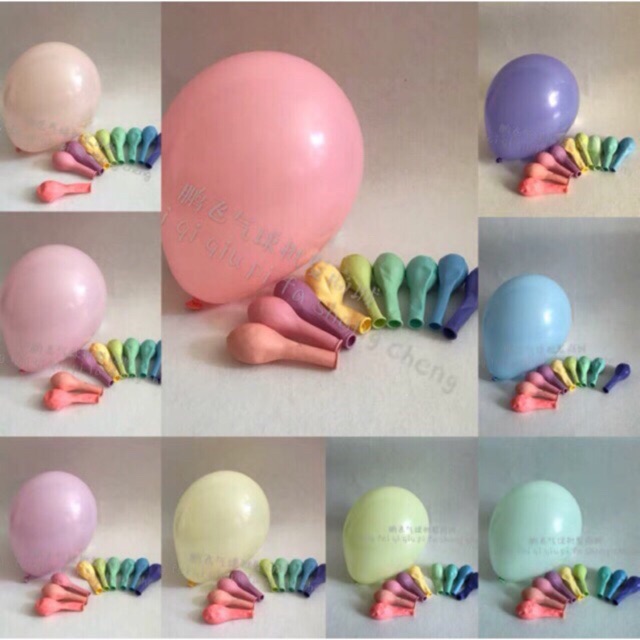 Combo 20 bóng cao su tone paster