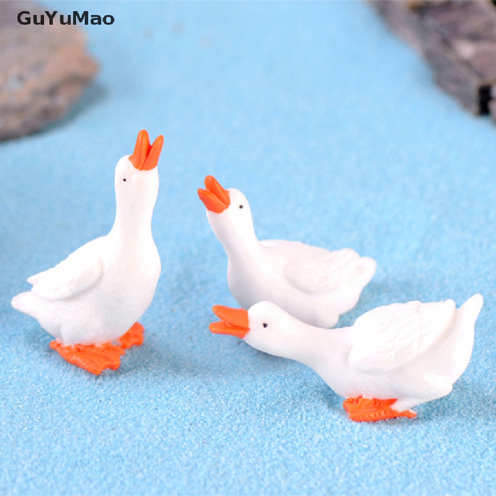 Đồ trang trí Ngỗng Mini Trang Trí Sân Vườn