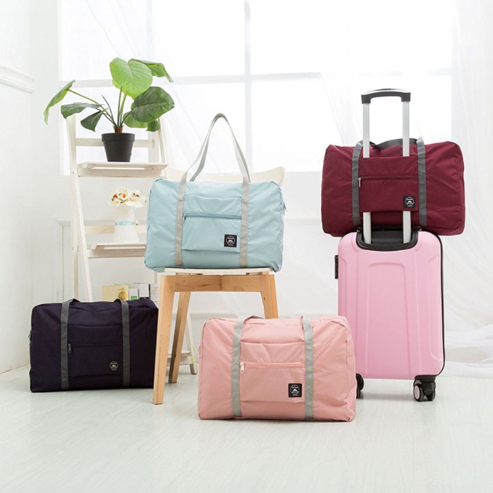 Túi du lịch cao cấp vải dù gấp gọn siêu nhẹ đa năng đựng đồ du lịch siêu tiện lợi