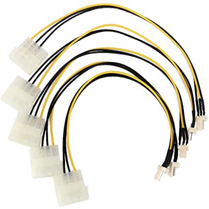 Cáp Chuyển Đổi 4-pin Molex / Ide Sang 3-pin Cpu