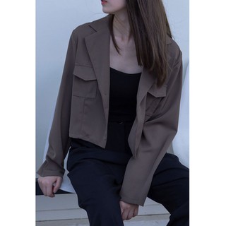 Blazer Dáng Ngắn