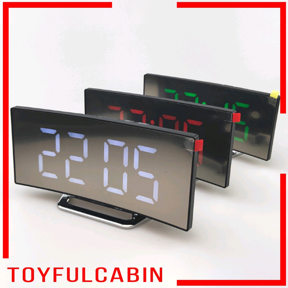 Đồng Hồ Báo Thức Điện Tử Màn Hình LED 3D Có Lịch # 01