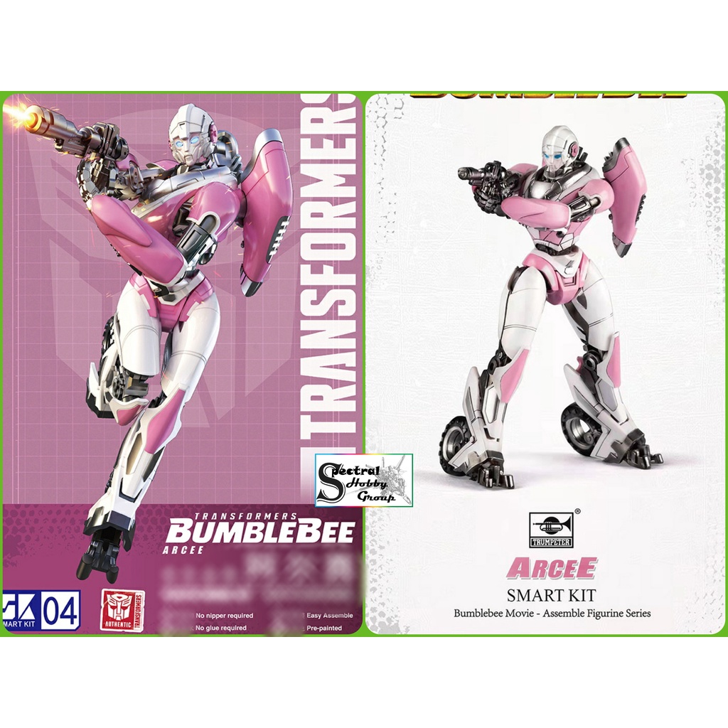 Mô hình lắp ráp Transformer ARCEE Transformers Bumblebee Movie Series - Trumpeter