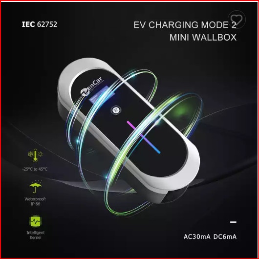 ZENCAR GEN 5 SẢN XUẤT 2023/Bộ sạc nhanh xe Vinfast e34, VF8, VF9, Audi, Volvo. Bảo hành chính hãng.