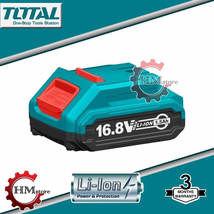 [Chính hãng] Máy Khoan dùng pin Li-ion 16.8V TOTAL TDLI1612 - Máy khoan pin cầm tay 16..8v