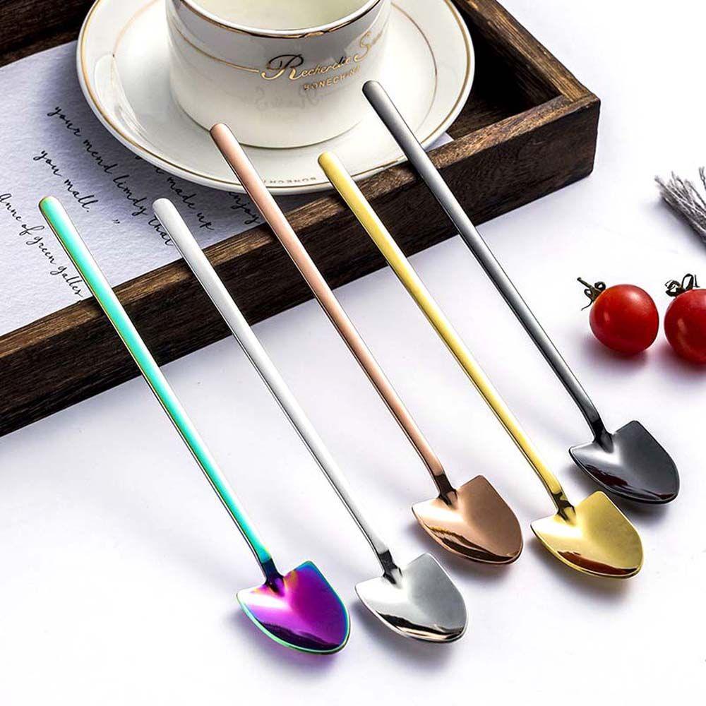 YIYU Muỗng Khuấy Cà Phê Bằng Thép Không Gỉ