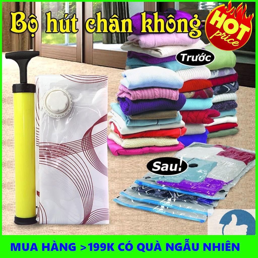 [FREESHIP] Set 8 túi hút chân không kèm bơm tay