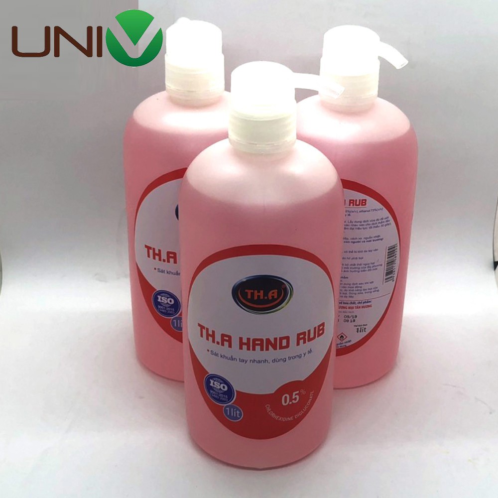 (Chính hãng) Dung dịch sát khuẩn tay khô, nhanh TH.A Hand Rub (THA) 500ml