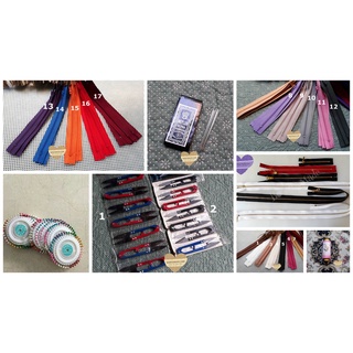 Sewing accessories | Dây kéo HKK 20cm, Ghim cố định khâu thú bông, kéo, dây kéo sắt, kim- chỉ may đồ | Bonitamade