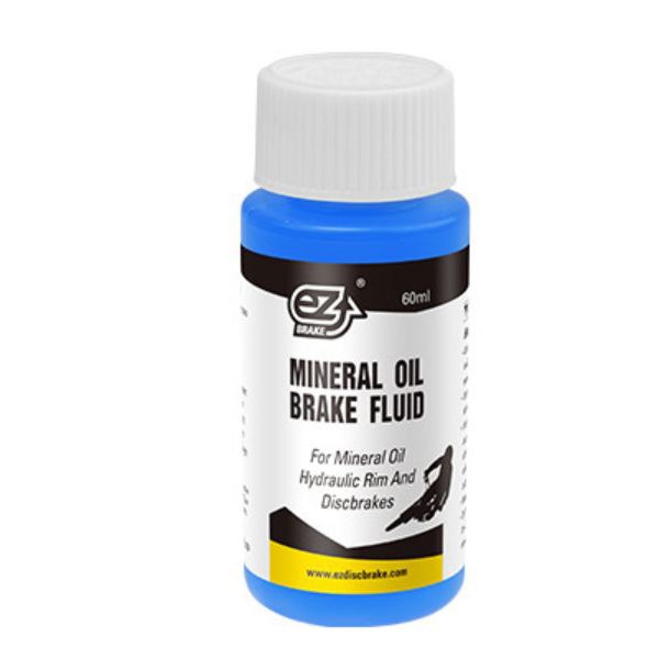 Dầu Khoáng Bơm Thắng Xe Đạp EZMTB Mineral Oil 60ml Red / Blue / Yellow