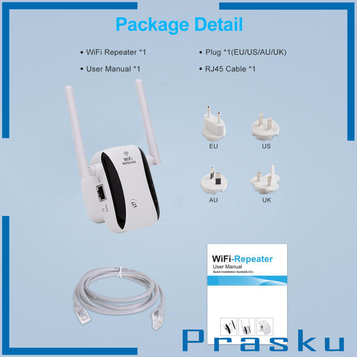 Bộ Khuếch Đại Sóng Wifi Không Dây 802.11 | BigBuy360 - bigbuy360.vn