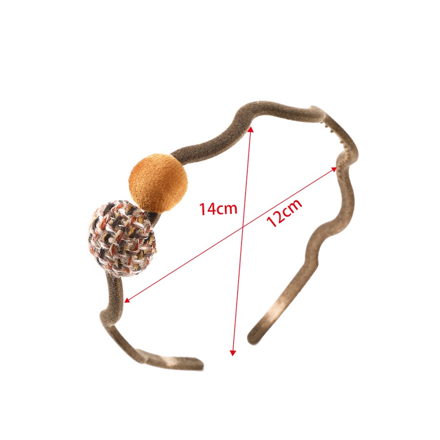 Cài tóc thiết kế gợn sóng phong cách Hàn Quốc xinh xắn cho nữ