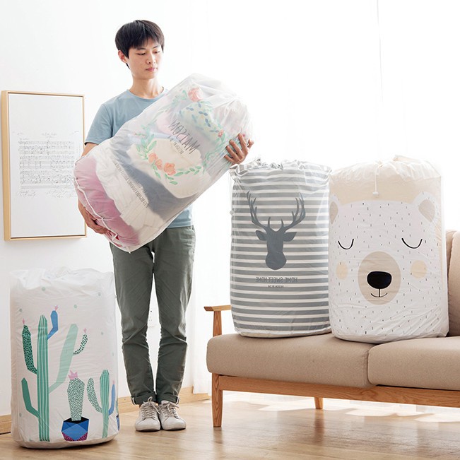 Túi Đựng Chăn Màn Quần Áo Đa Năng Chống Ẩm Xuất Nhật Cỡ Lớn 2466 Chợ Tốt Store