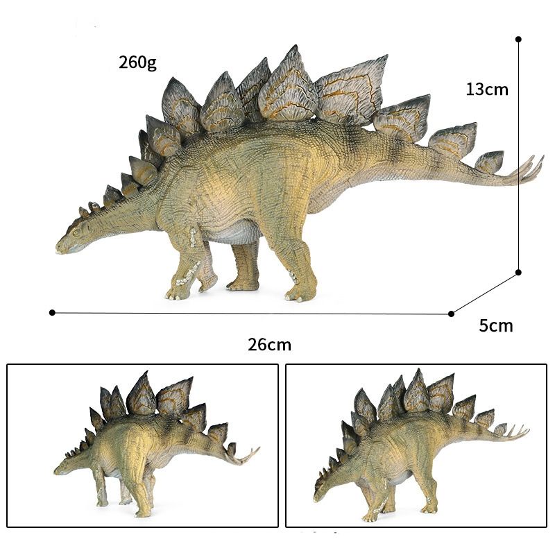 Đồ chơi mô hình khủng long Stegosaurus siêu chi tiết