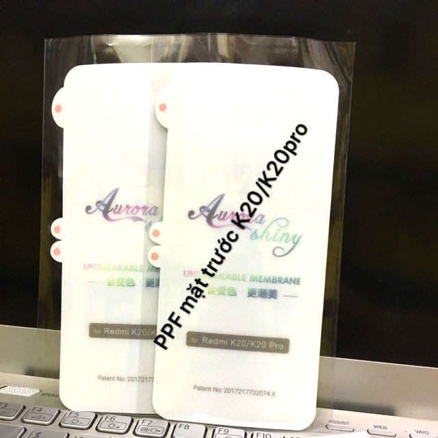 Miếng dán PPF xiaomi redmi K20 / K20 pro chống xước màn hình