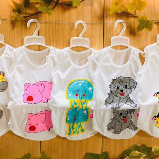 Set 5 bộ ba lỗ chip hàng đẹp cho bé