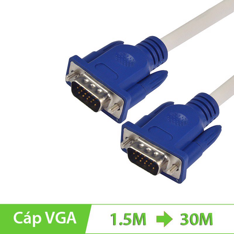 Cáp tín hiệu vga,cáp nối máy tính với màn hình, máy chiếu - cáp vga