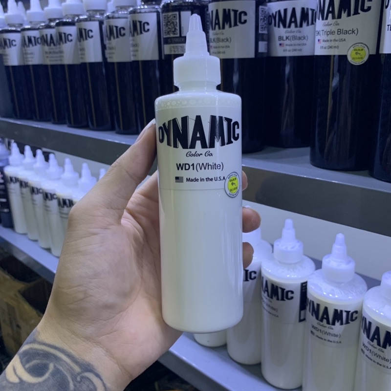 các loại mực xăm hình chính hãng dynamic