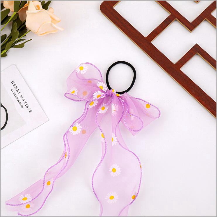 Dây Buộc Tóc Hình Nơ Dễ Thương Cho Bé Gái