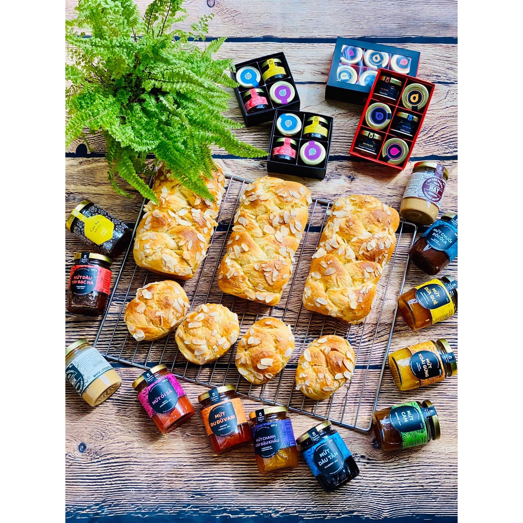 Mứt Chanh Dây - Đậu Khấu 30g phết bánh mì, sandwich, sinh tố làm nhân bánh