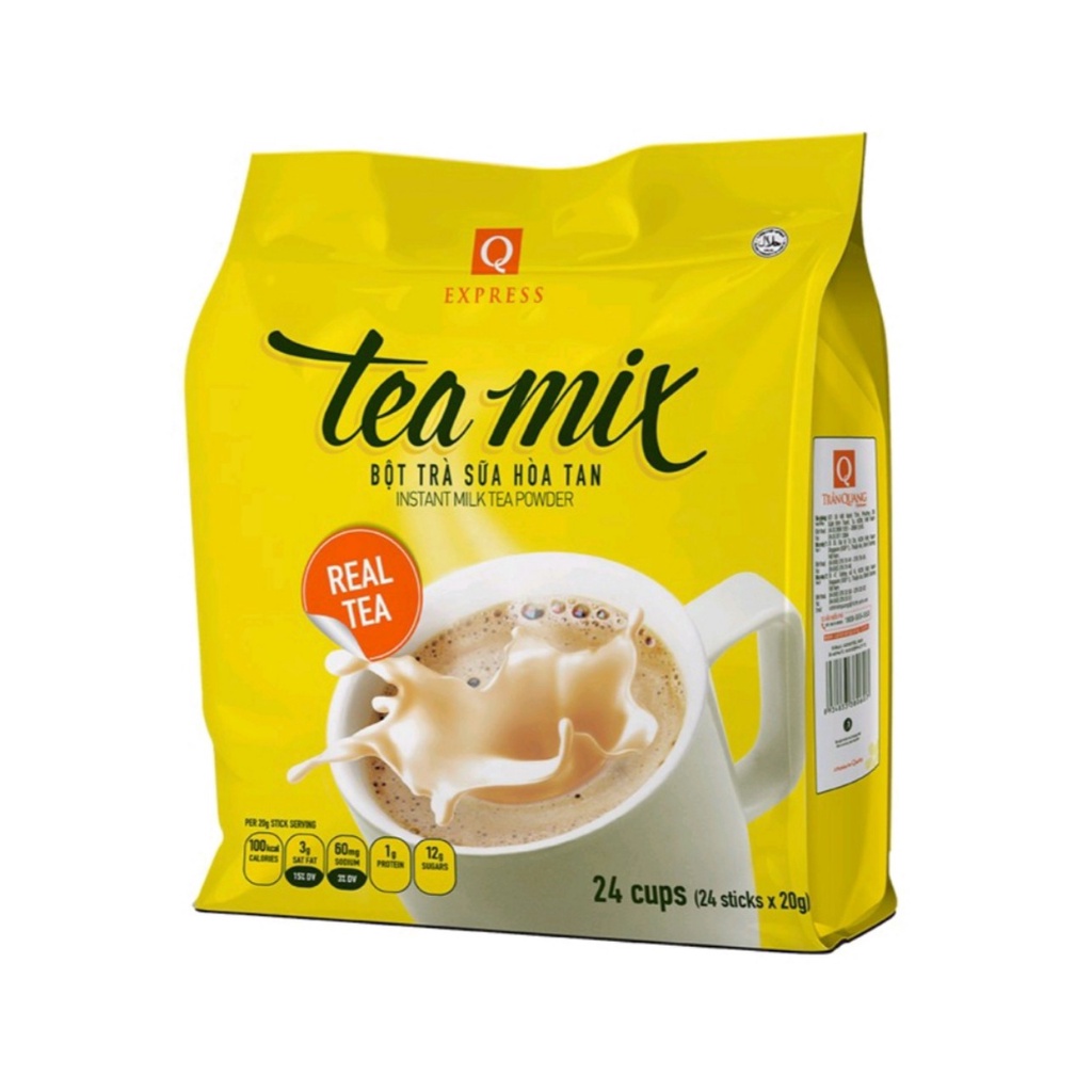 Giá sỉ -Trà sữa Hoà tan 3in1 Teamix Trần Quang
