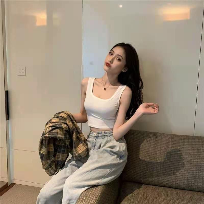 Áo Hai Dây Dáng Ôm Thời Trang Quyến Rũ Cho Nữ