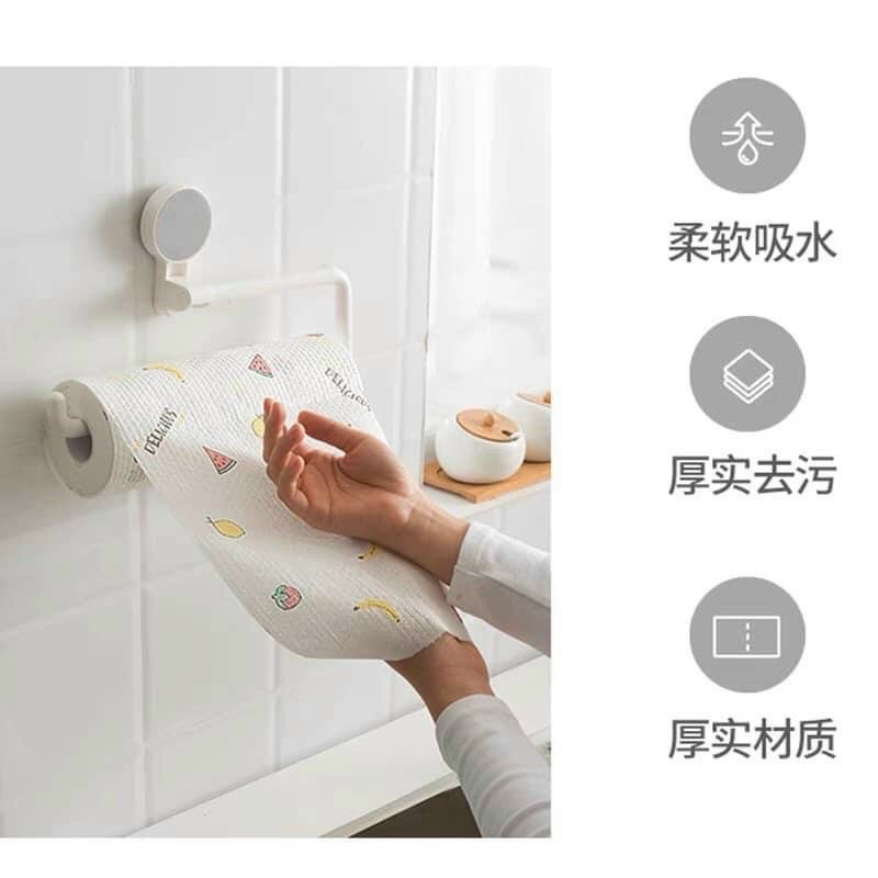 Cuộn Khăn Giấy Lau Bếp Đa Năng 20cm