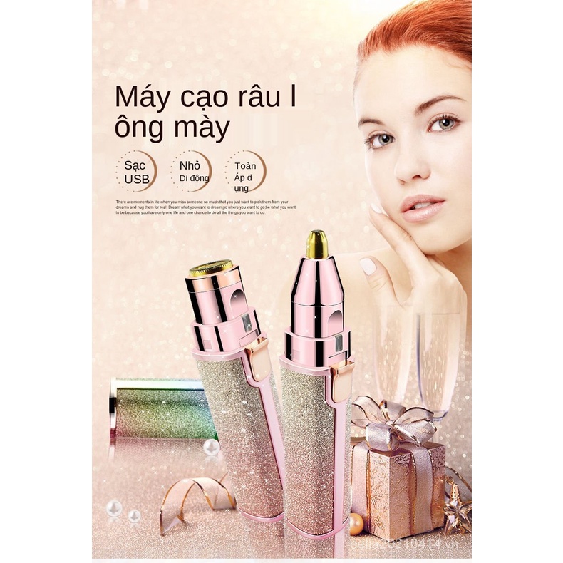 Máy Cạo Lông Tự Động Hình Son Môi Tiện Dụng