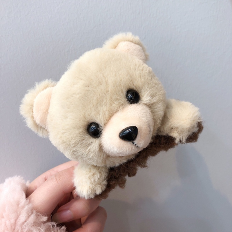 Kẹp Tóc Hình Thú Hoạt Hình Nhồi Bông Đáng Yêu