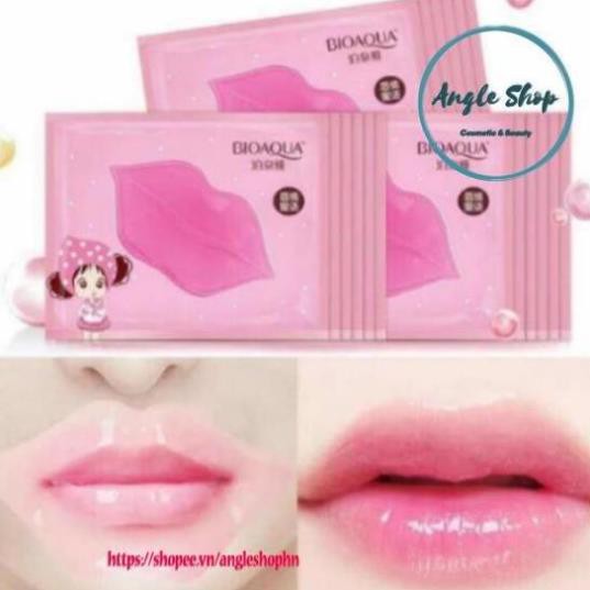 Lips Mask - Mặt Nạ Dưỡng Môi Bioaqua hàng Nội địa Trung giúp căng bóng, xóa thâm môi